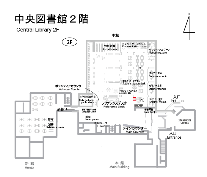 map: PC for visually-impaired persons